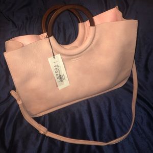 Blush pink bag